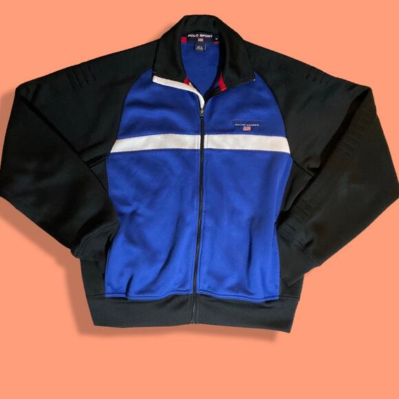 Polo Sport Ralph Lauren Zip-Up Jacket Size M Vintage - Picture 2 of 6